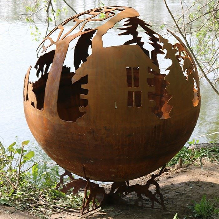 Corten Steel Outdoor Fire Bowl